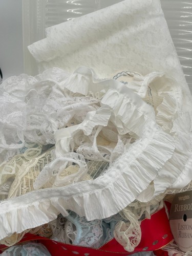 Huge lace craft lot assorted - craft,